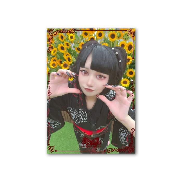 フォト風カード - 縦 - 両面