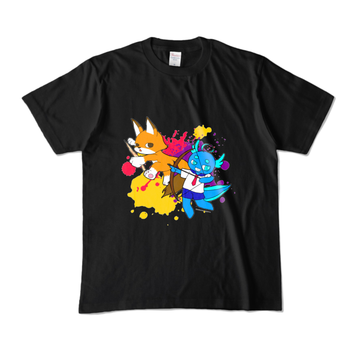 カラーTシャツ - M - ブラック (濃色)