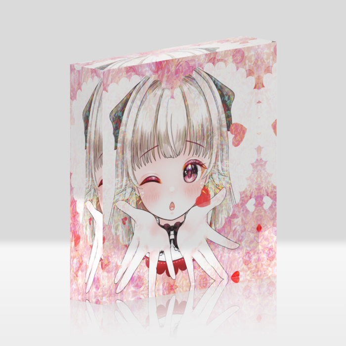 アクリルブロック - 100x100mm
