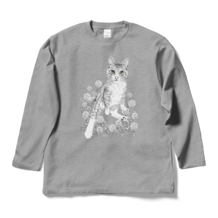ロングスリーブTシャツ - L - 杢グレー