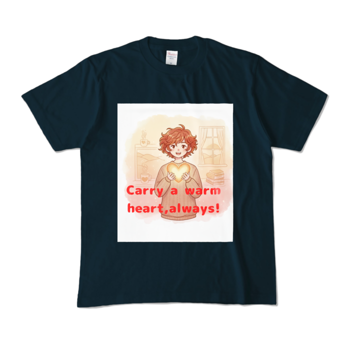 カラーTシャツ - M - ネイビー (濃色)