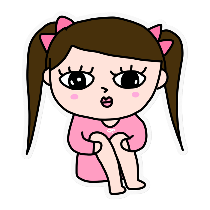 ステッカー - 100 x 100 (mm)(1)