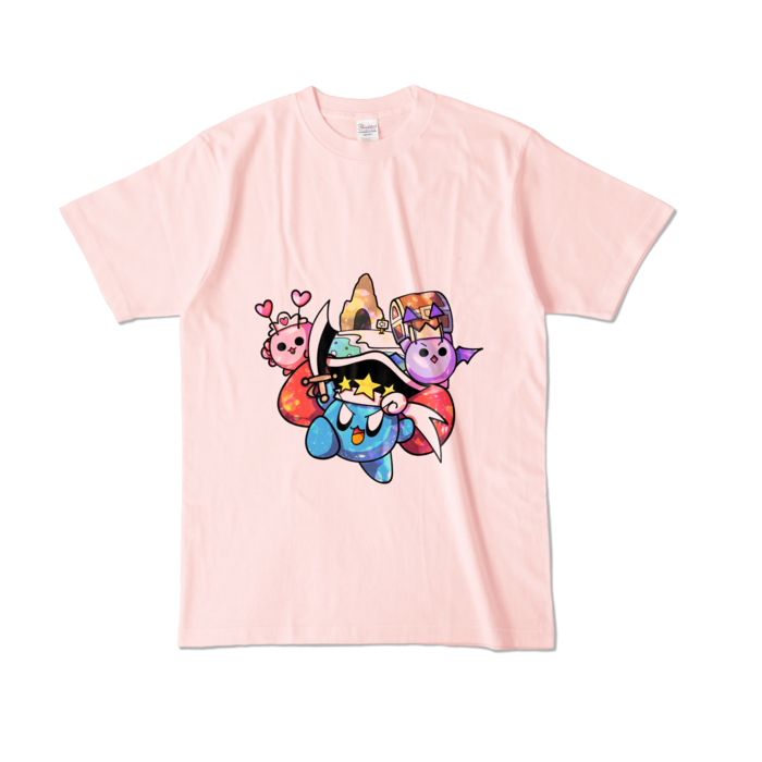 カラーTシャツ - L - ライトピンク (淡色)