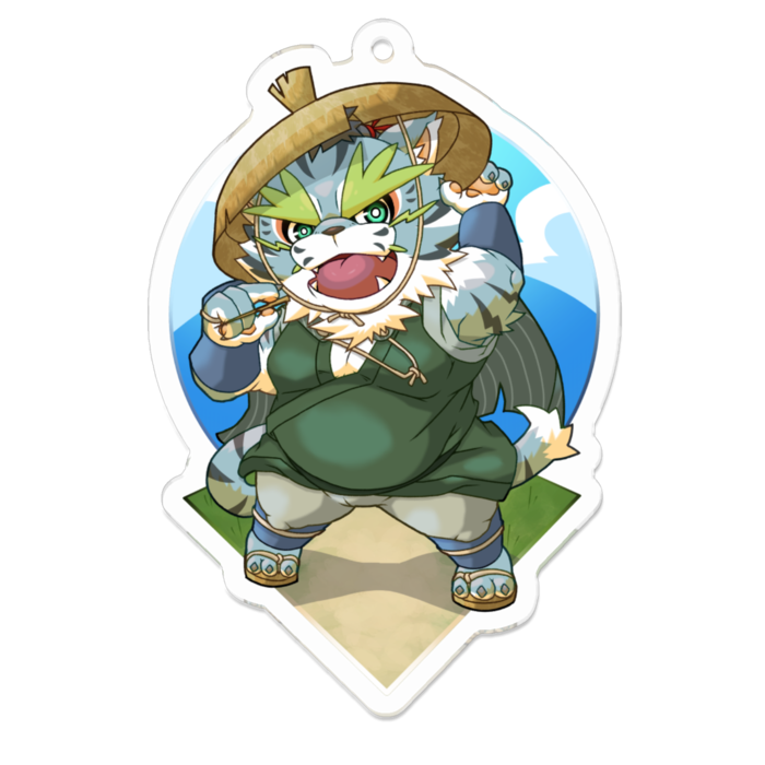 アクリルキーホルダー - 70 x 70 (mm)