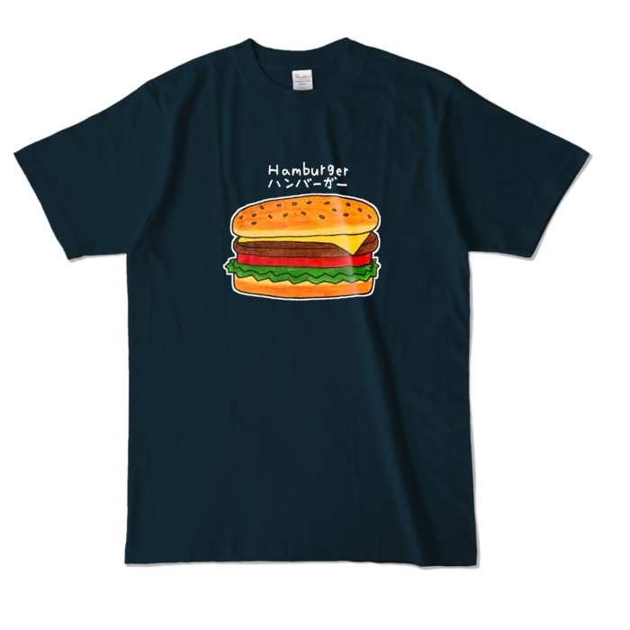 カラーTシャツ - L - ネイビー (濃色)