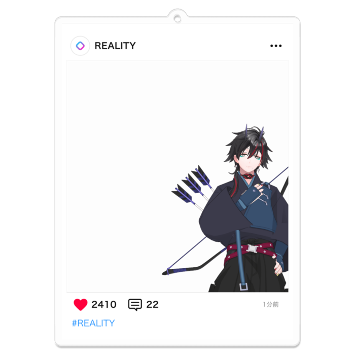 アクリルキーホルダー - 100 x 100 (mm)