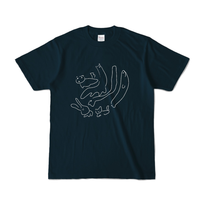 カラーTシャツ - S - ネイビー (濃色)