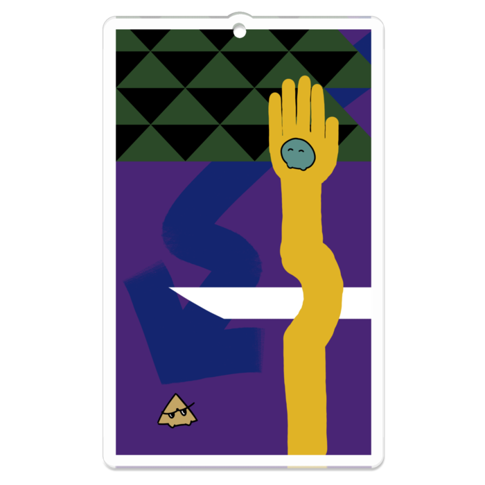 アクリルキーホルダー - 70 x 70 (mm)