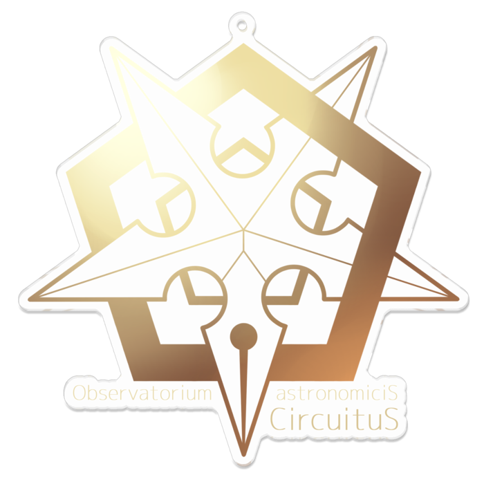 アクリルキーホルダー - 100 x 100 (mm)