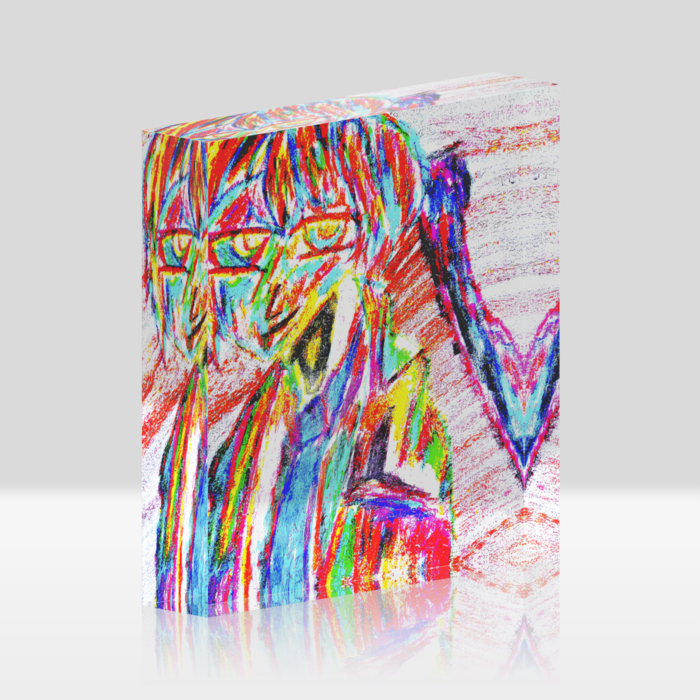 アクリルブロック - 100x100mm