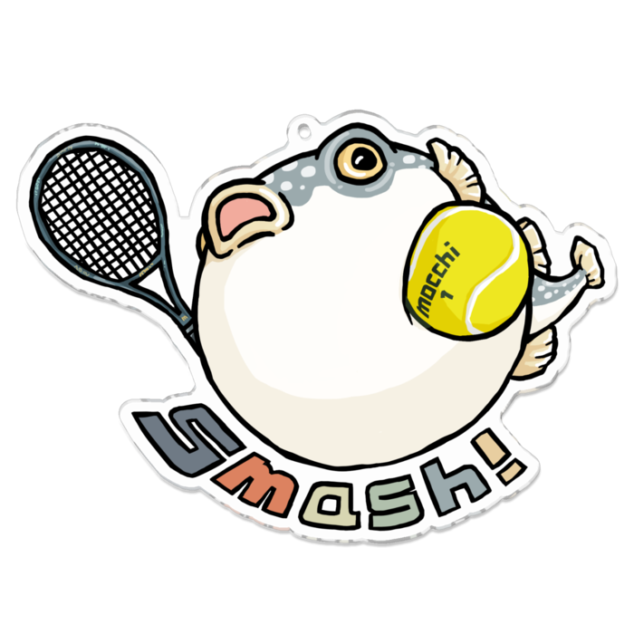 アクリルキーホルダー - 100 x 100 (mm)