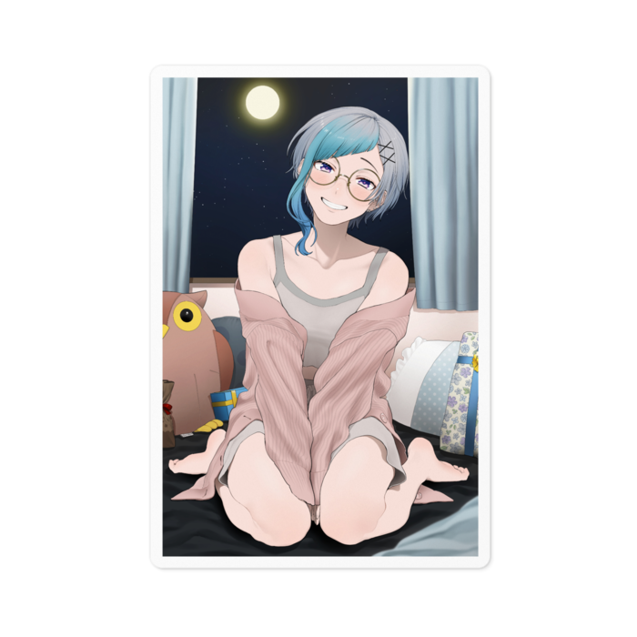 ステッカー 背景あり