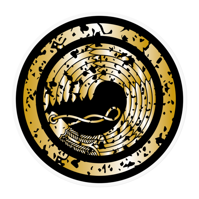 ステッカー - 100 x 100 (mm)