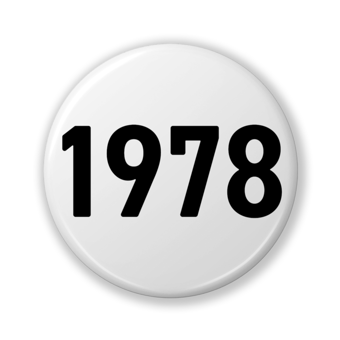 【1978】缶バッジ- 32mm