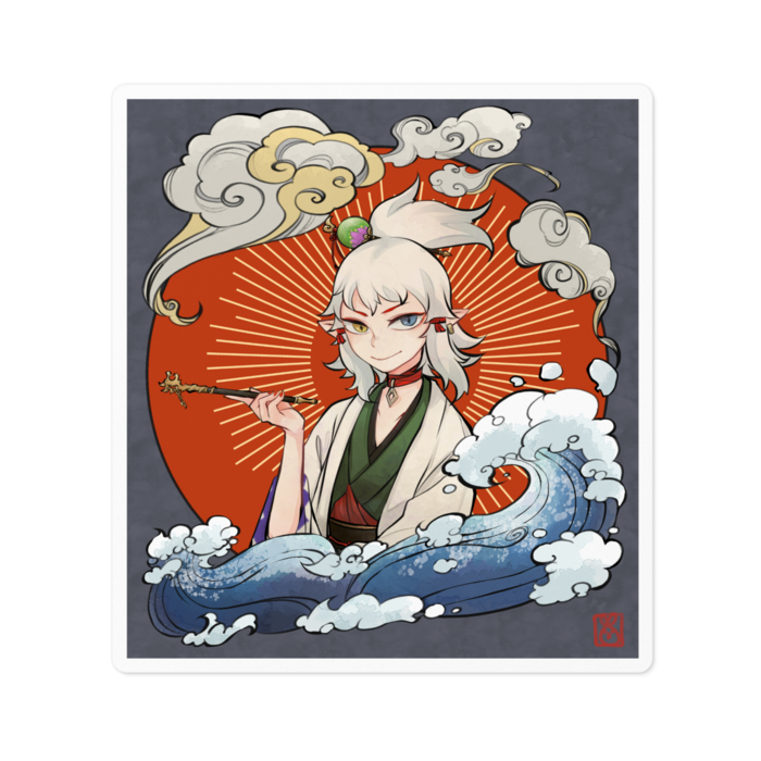 ステッカー - 100 x 100 (mm)