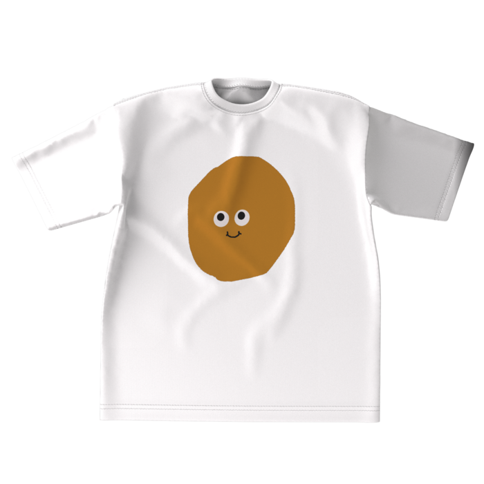 ビッグシルエットTシャツ - XL - 正面