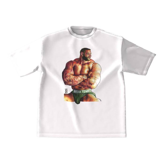 ビッグシルエットTシャツ - M - 両面