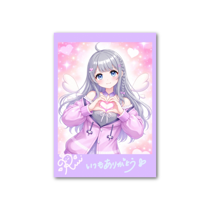 フォト風カード - 縦 - 片面(4)