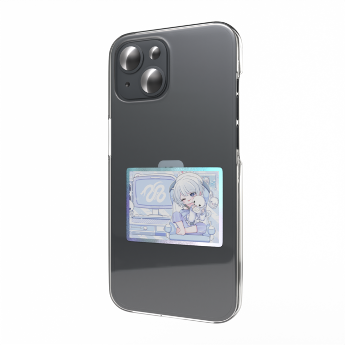 オーロラスマホステッカー - 縦