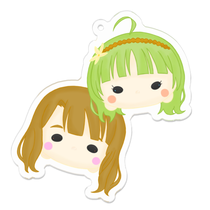 アクリルキーホルダー - 70 x 70 (mm)(1)