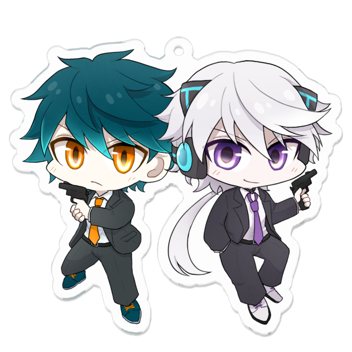 アクリルキーホルダー - 70 x 70 (mm)