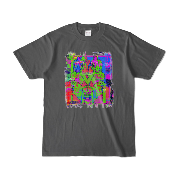 カラーTシャツ - S - チャコール (濃色)