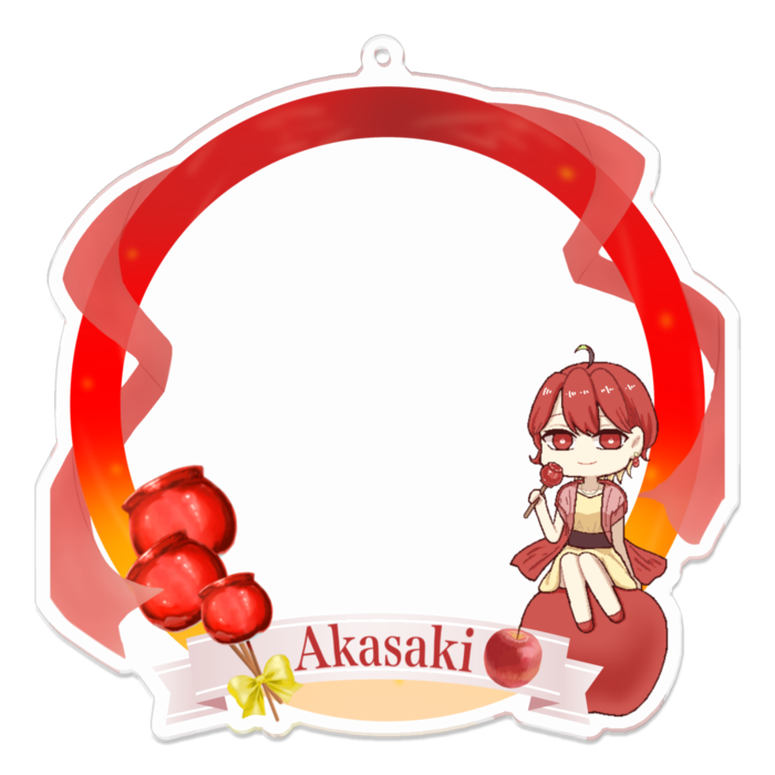 アクリルキーホルダー - 100 x 100 (mm)