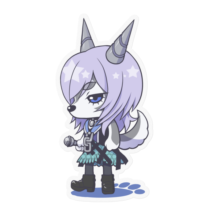 ステッカー - 100 x 100 (mm)