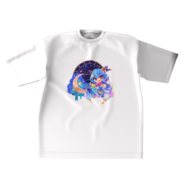 【白】ビッグシルエットTシャツ - XL 