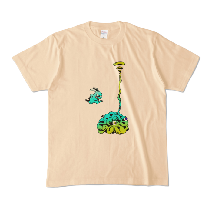 カラーTシャツ - M - ナチュラル (淡色)(2)