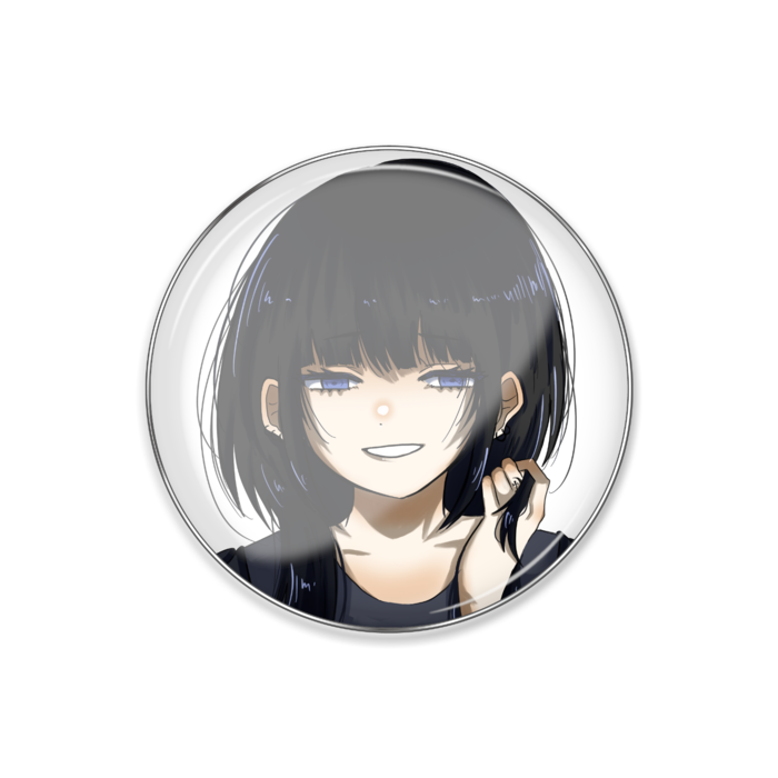 ピンバッジ - 丸形25mm