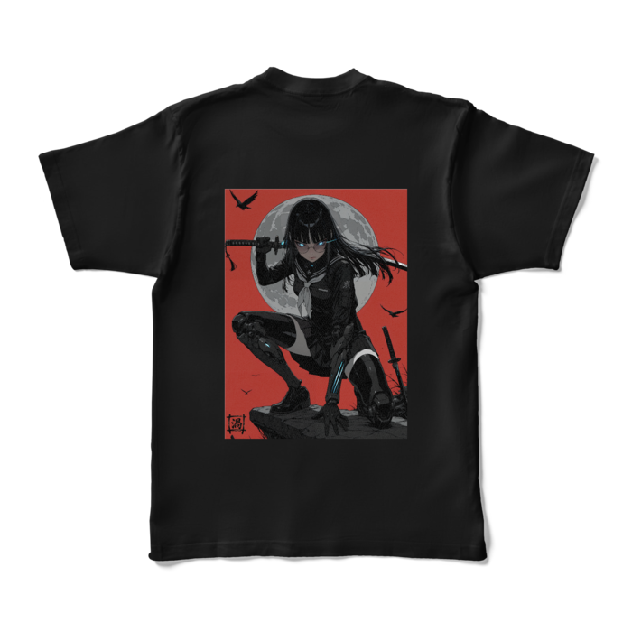 カラーTシャツ - XL - ブラック (濃色)