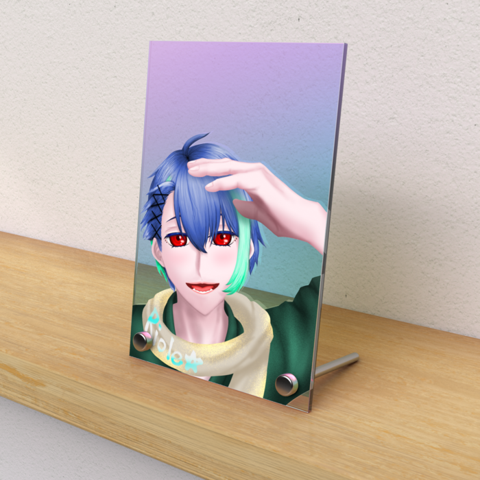 オーロラアクリルフォトパネル - 縦100 × 148mm(1)