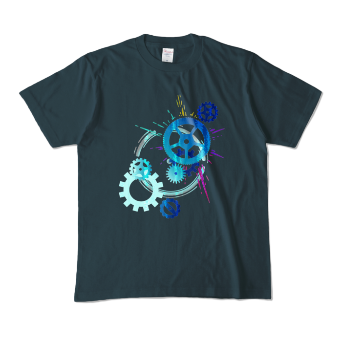 カラーTシャツ - M - デニム (濃色)