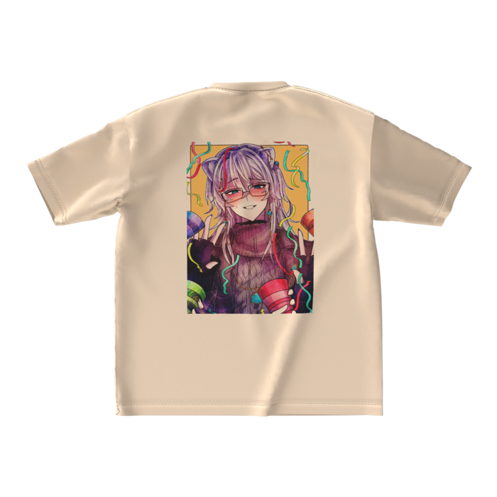 ビッグシルエットTシャツ - M - 背面(1)