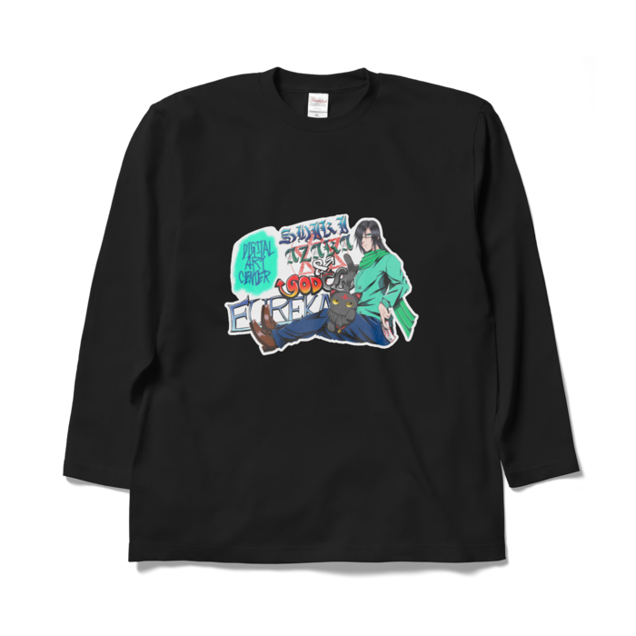 ロングスリーブTシャツ - XL - ブラック