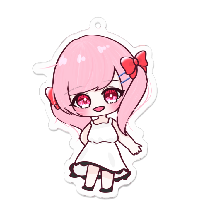 アクリルキーホルダー - 70 x 70 (mm)