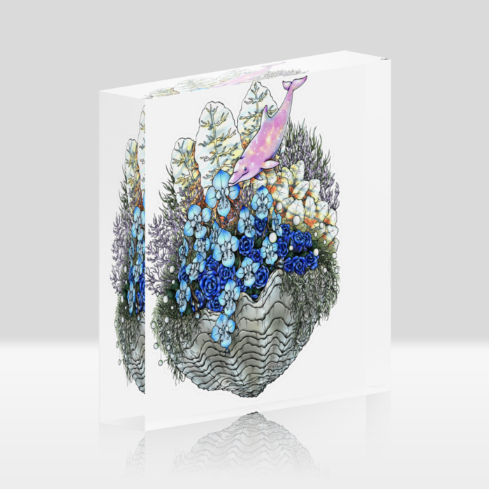 ①　ホワイト／100x100mm