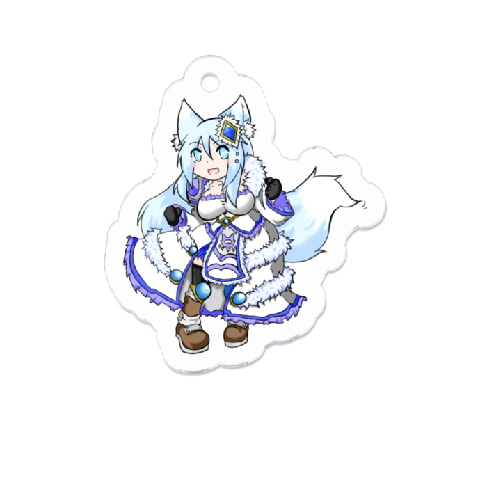 アクリルキーホルダー - 50 x 50 (mm)