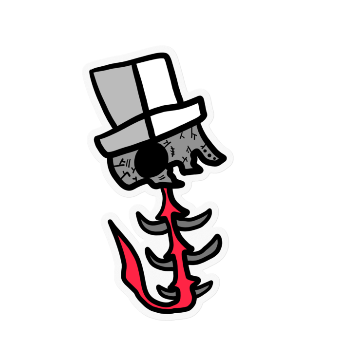 ステッカー - 100 x 100 (mm)