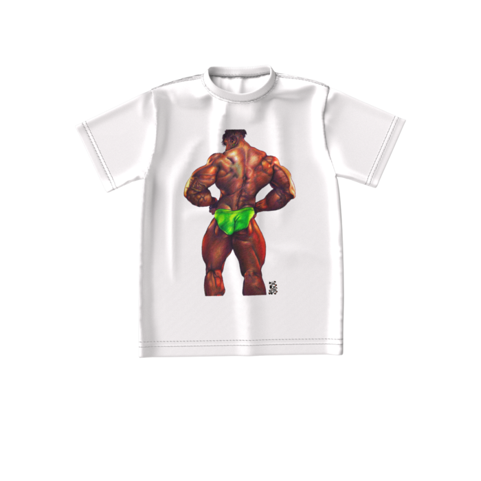 ビッグシルエットTシャツ - S - 両面