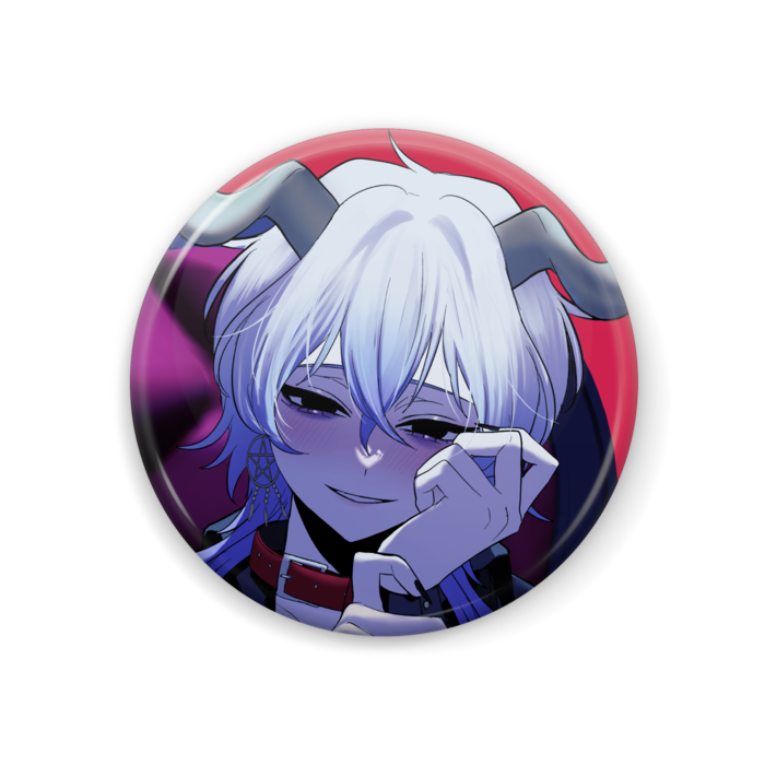 缶バッジ - 44mm バール_泣き笑い