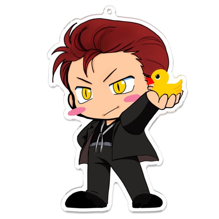 アクリルキーホルダー - 100 x 100 (mm)