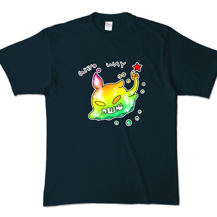 カラーTシャツ - XL - ネイビー (濃色)