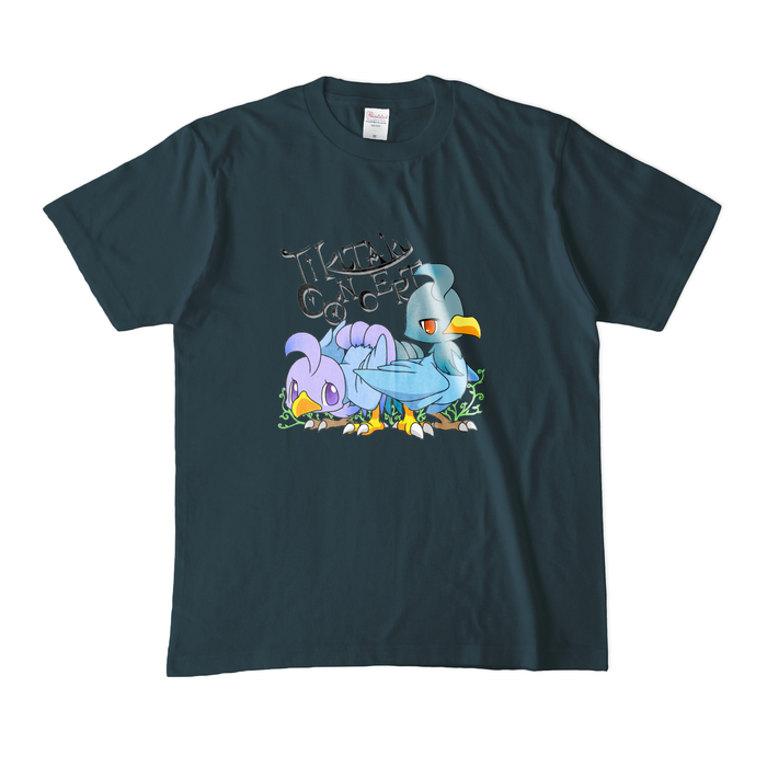 カラーTシャツ(濃色) - M - デニム