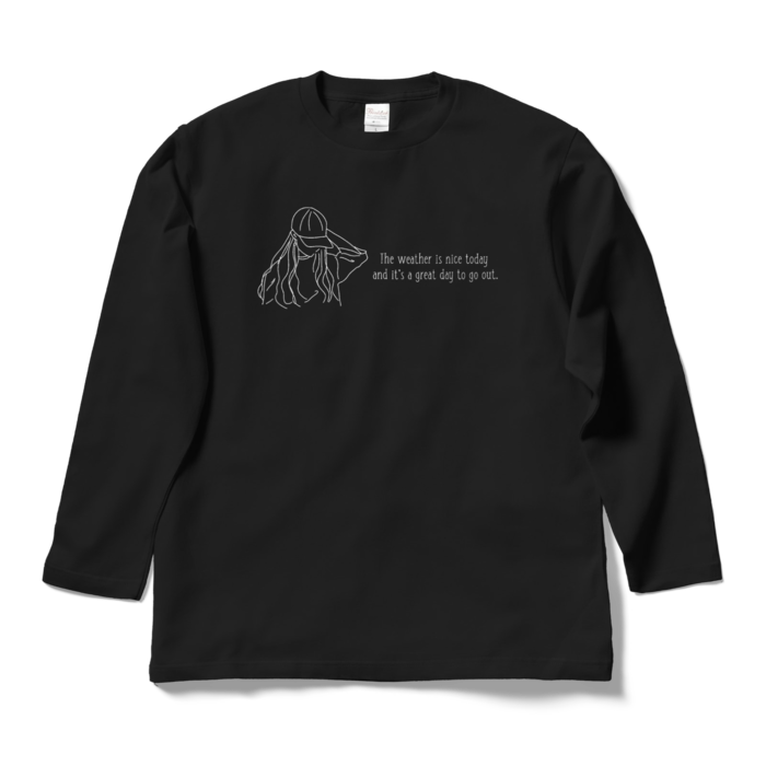 ロングスリーブTシャツ - L - ブラック