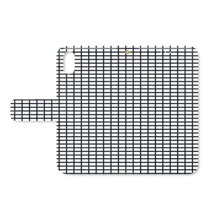 手帳型iPhoneケース - iPhone XS / X - ストラップ穴 あり