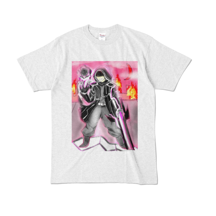 カラーTシャツ - L - アッシュ (淡色)