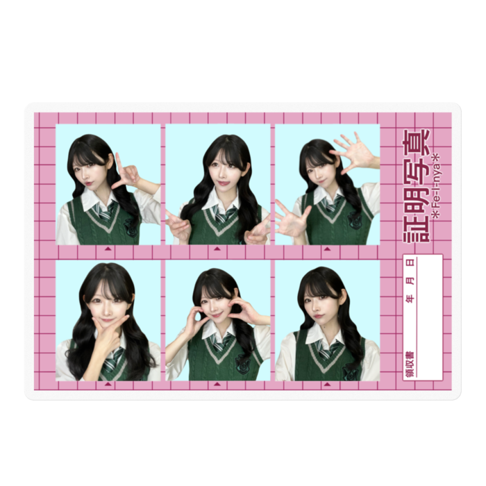 ステッカー - 100 x 100 (mm)