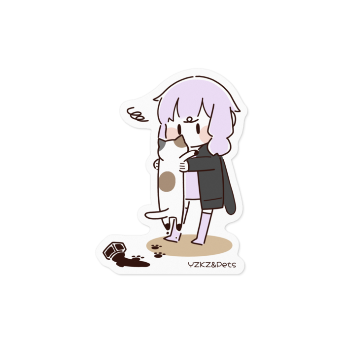 ゆかりさん×ねこ
